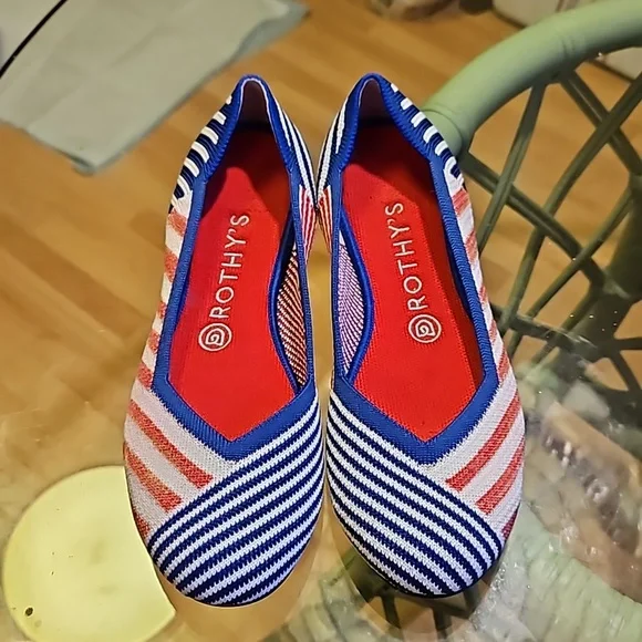 Ballet Flats Rothys Used Shoes Rothy's Shoes Rothys Mixed